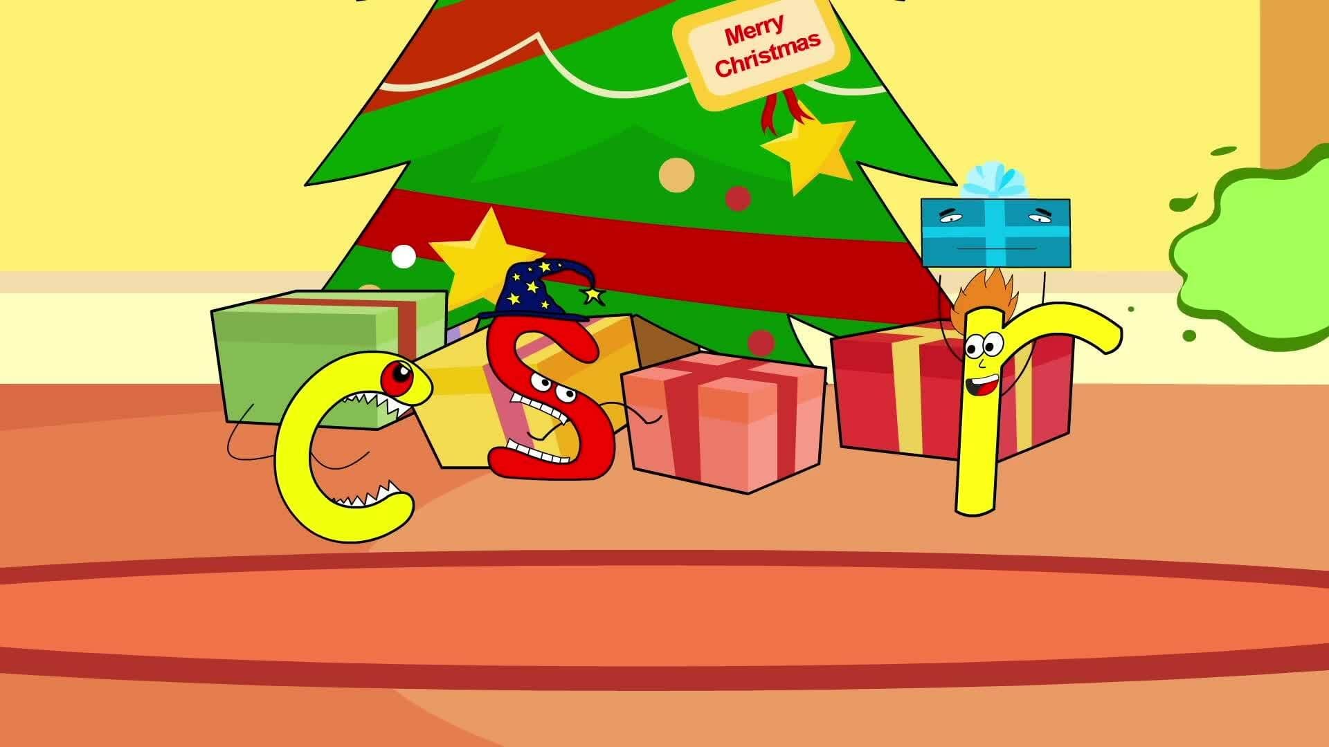 Shapes Christmas Song