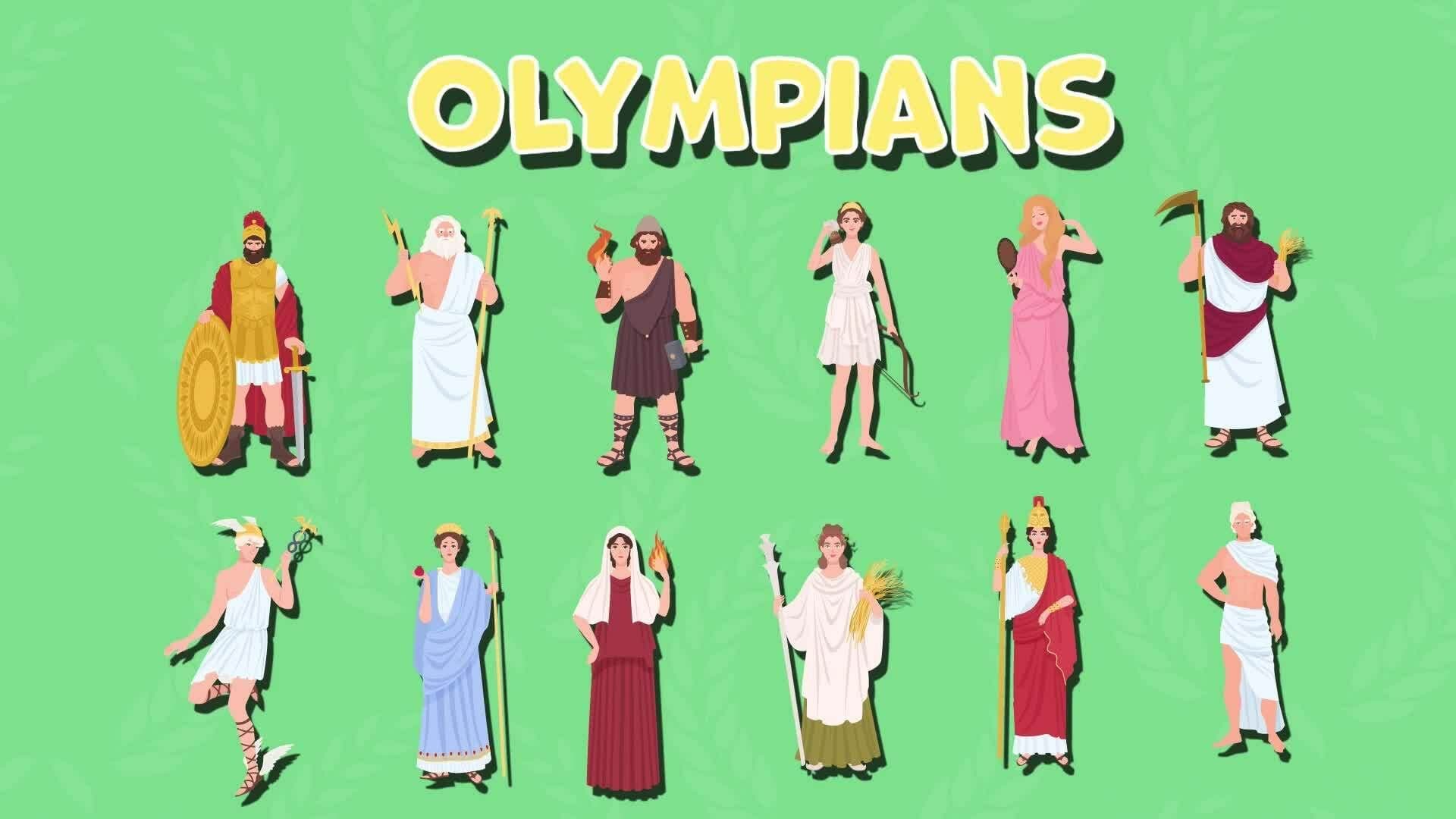 High Five Facts - Roman Gods