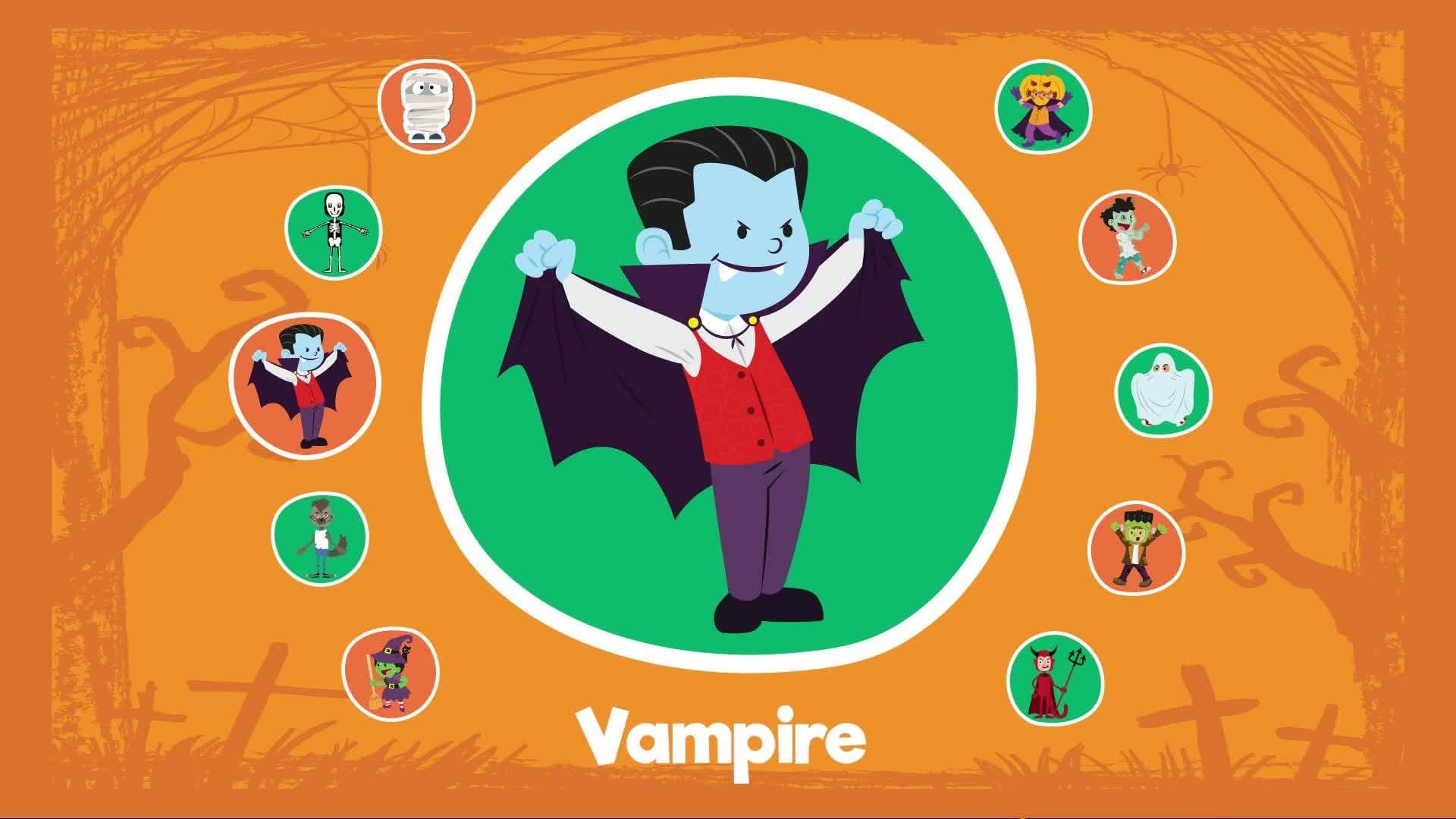 Learn Halloween Characters