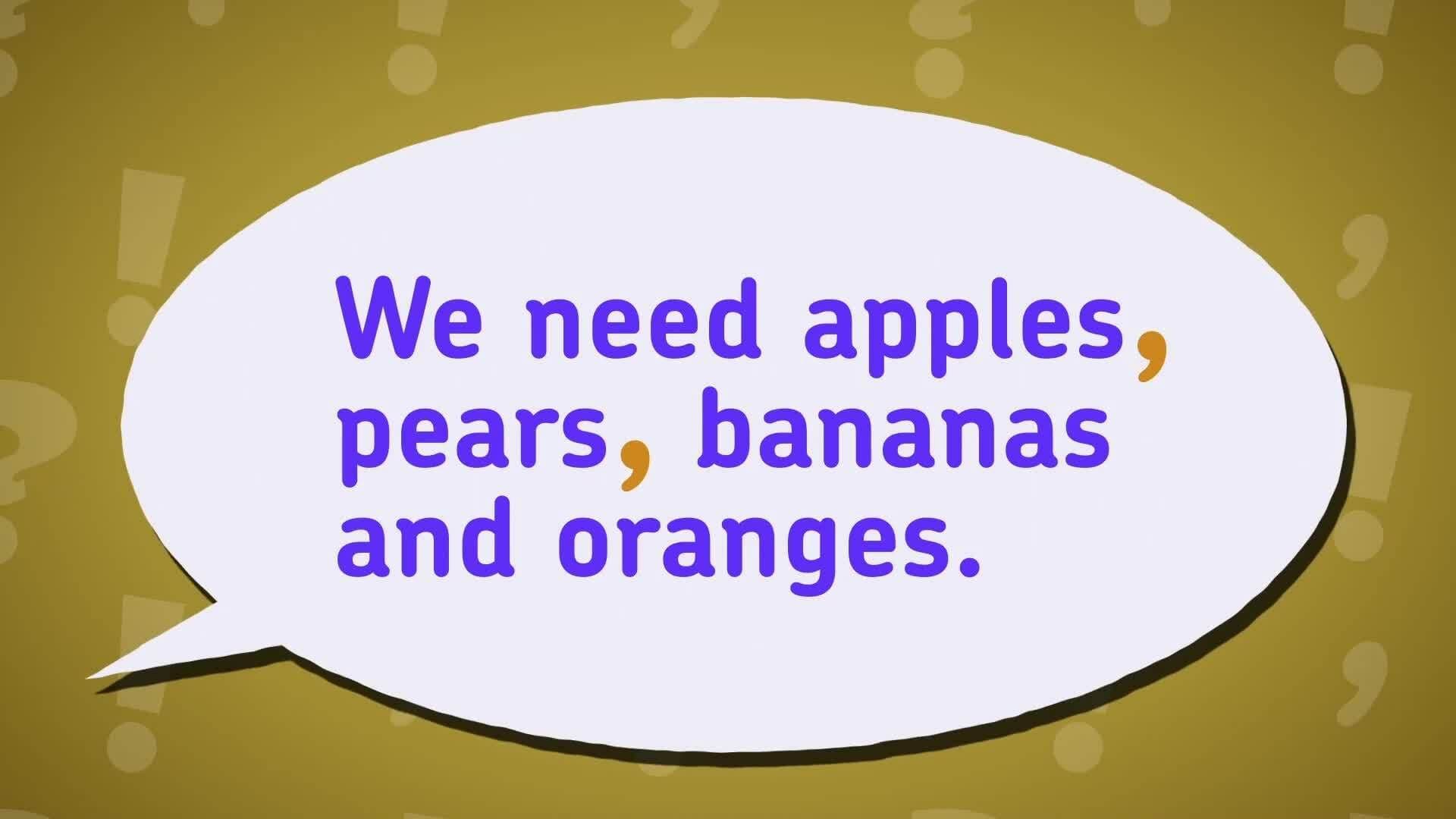 I WONDER - What Is A Comma?