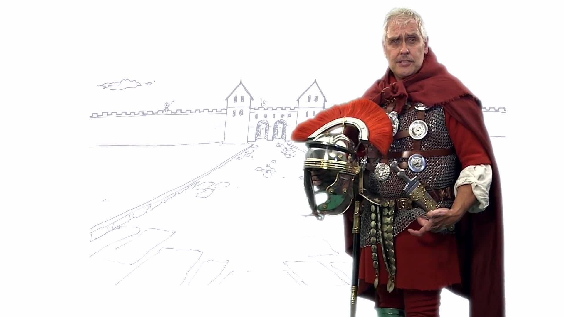 A Roman centurion