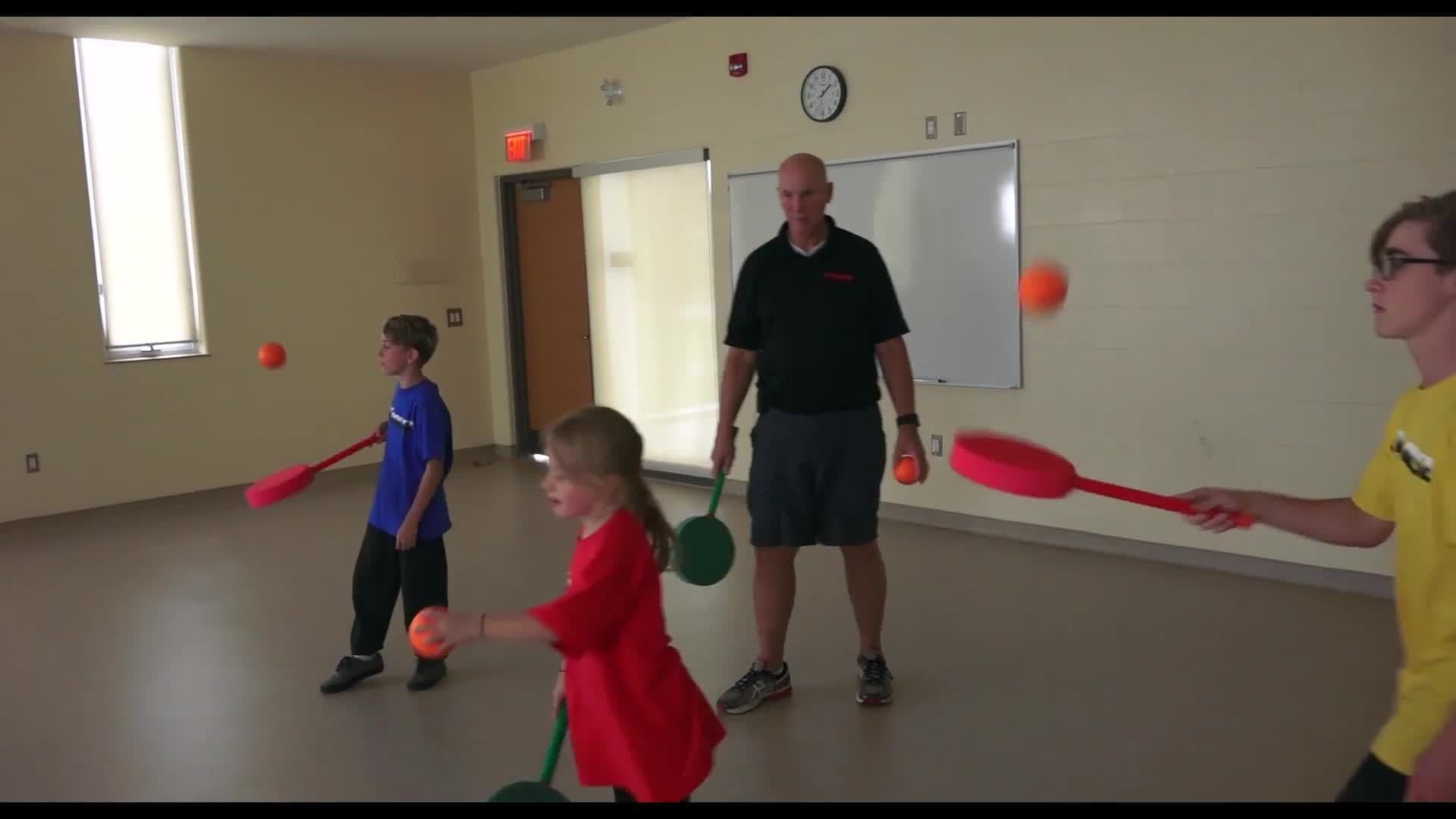Fantastic Coordination Activities for Your Class (Ep. 48 Foam Paddles)