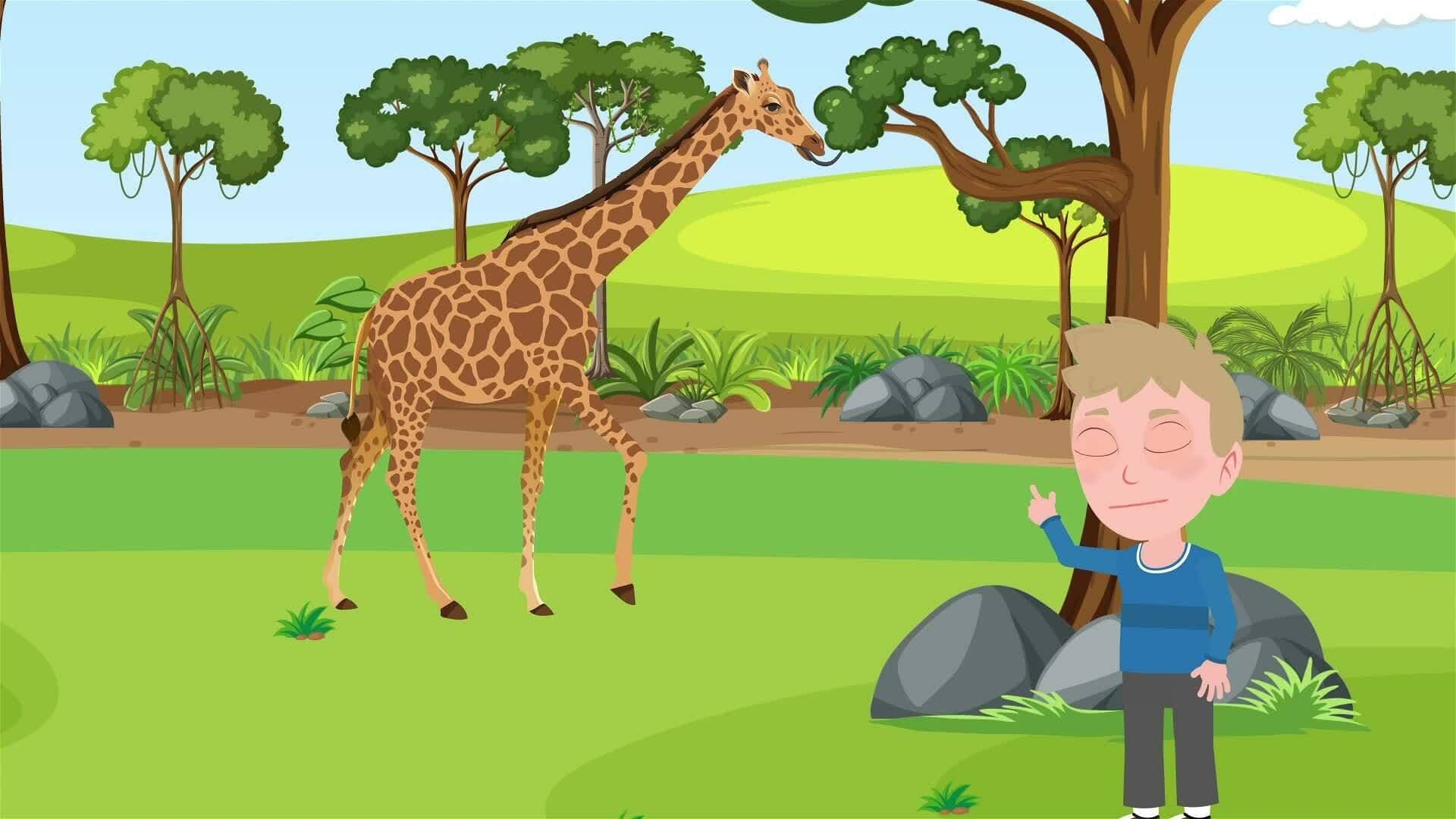 I WONDER - Why Do Giraffes Have A Black Tongue?