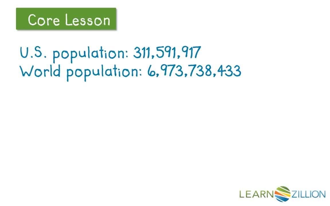 Compare Large Numbers Using Scientific Notation