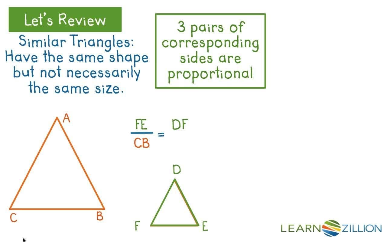 Determining Similarity of Acute Triangles by Examining Corresponding Parts