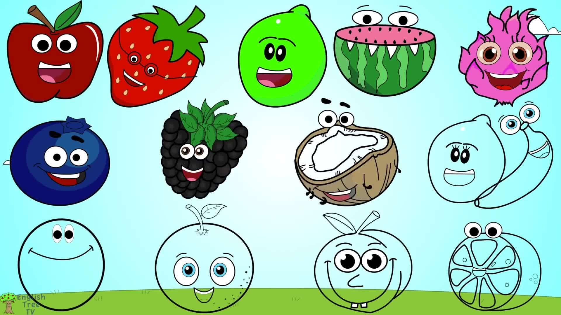 Fruit Colors Song 3