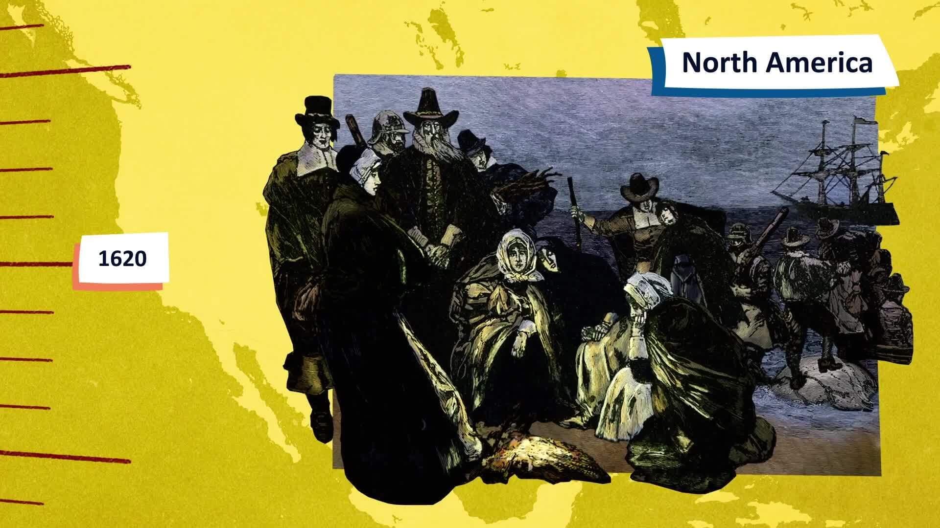 Europe and North America: 1620-1763