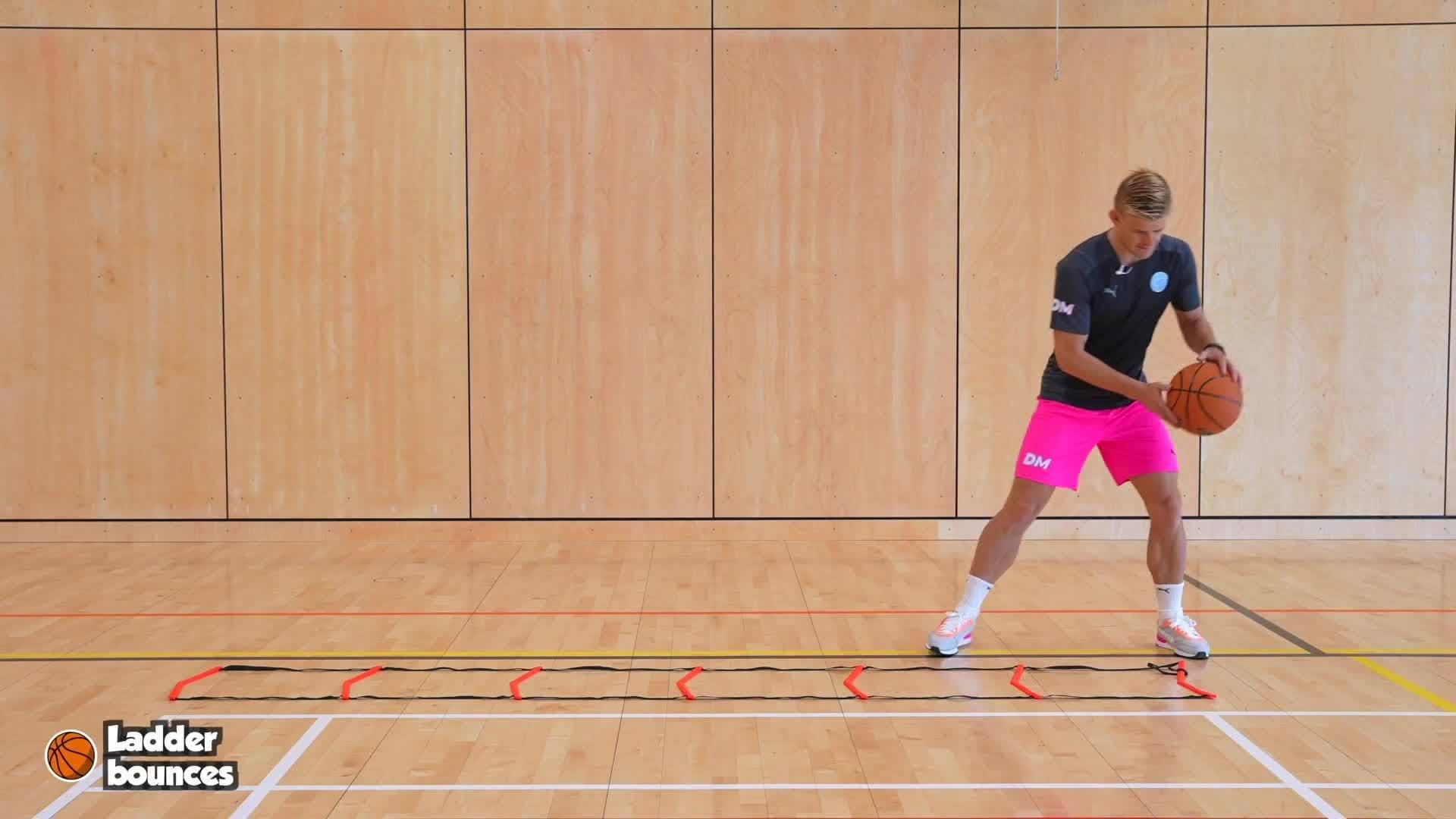 Basketball - Ladder bounces