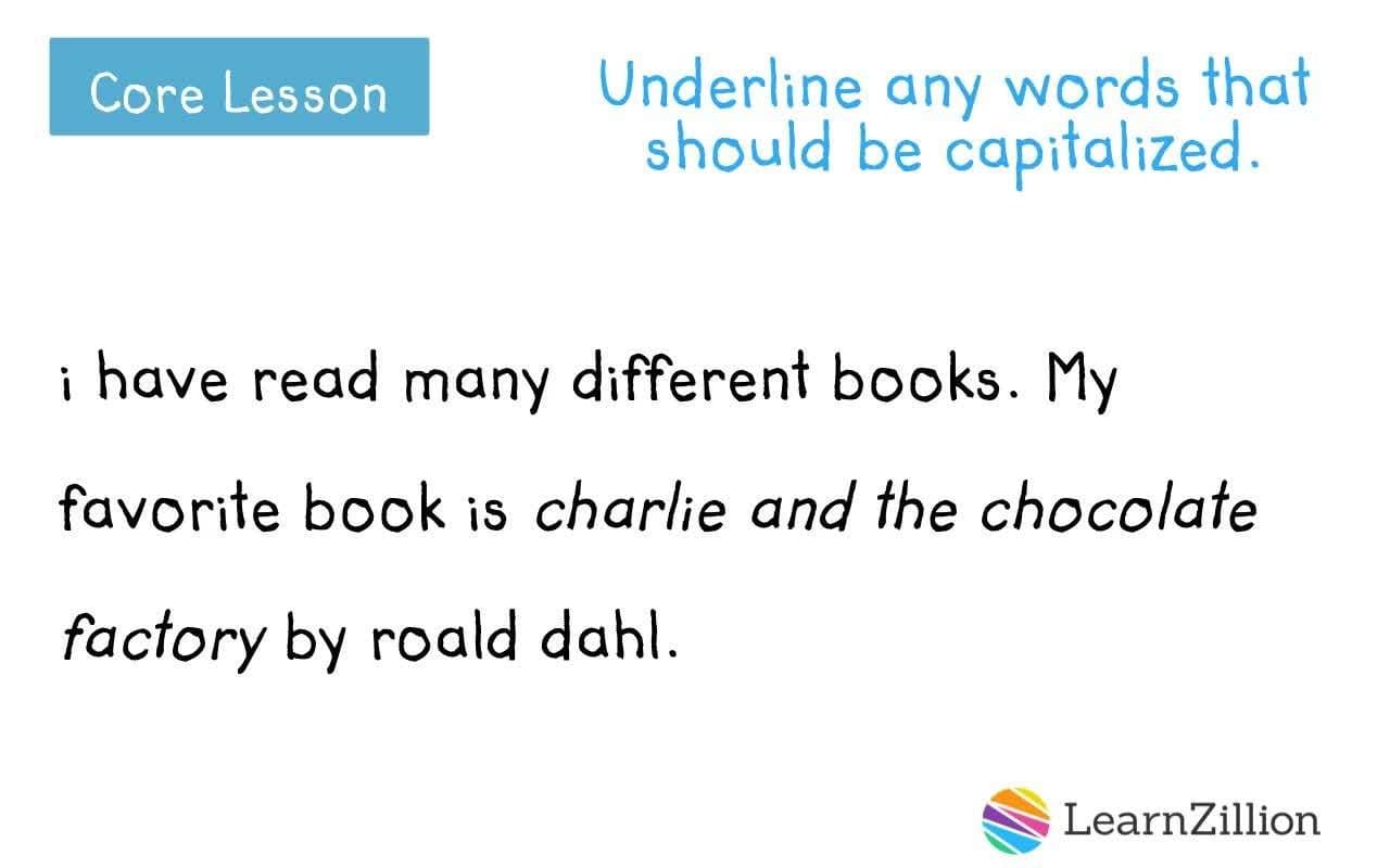 Capitalization Rules: Correcting Mistakes in Writing