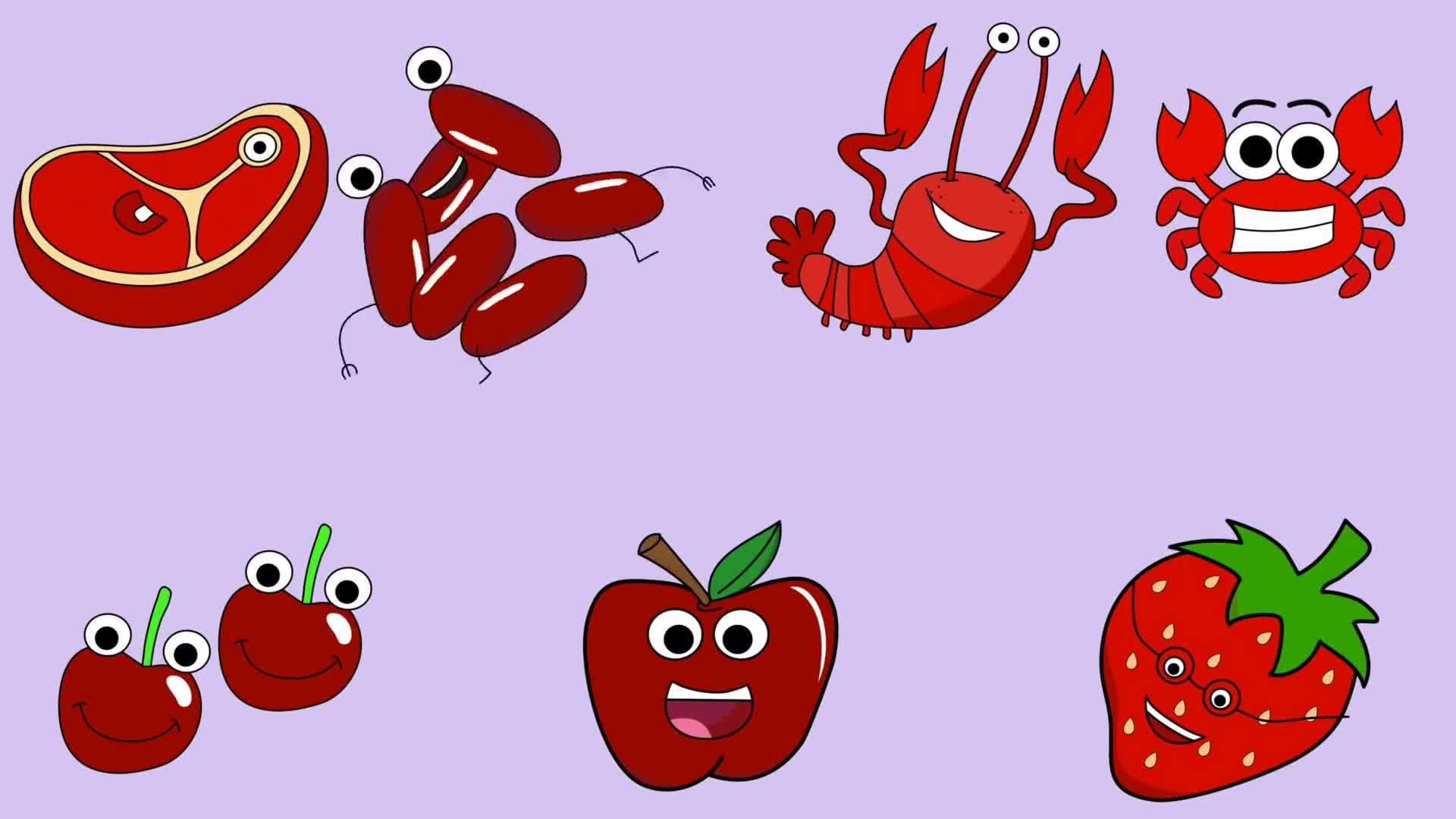 Food Colors Song