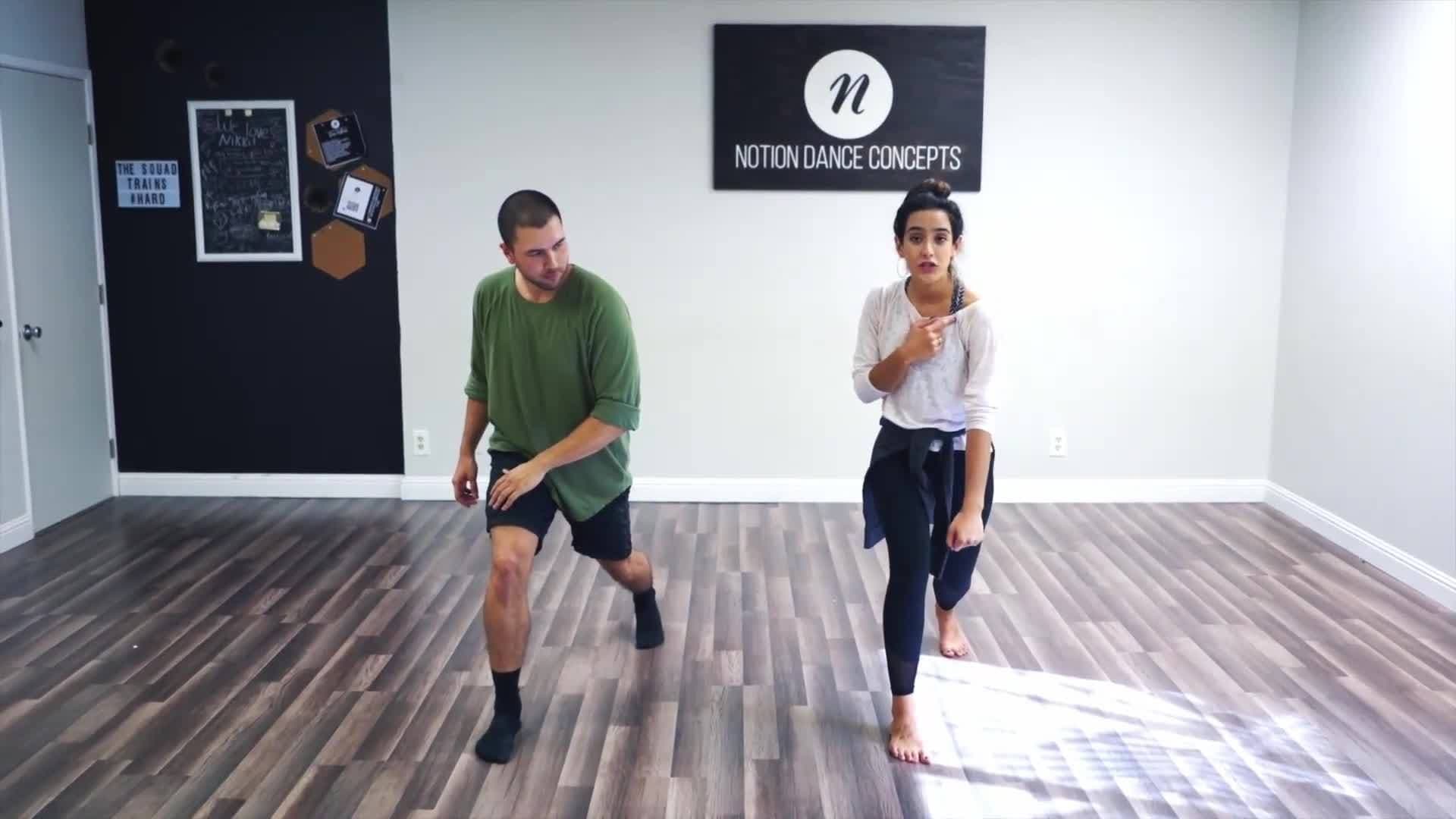 Lyrical Partner Dance I Tutorial @MissAuti