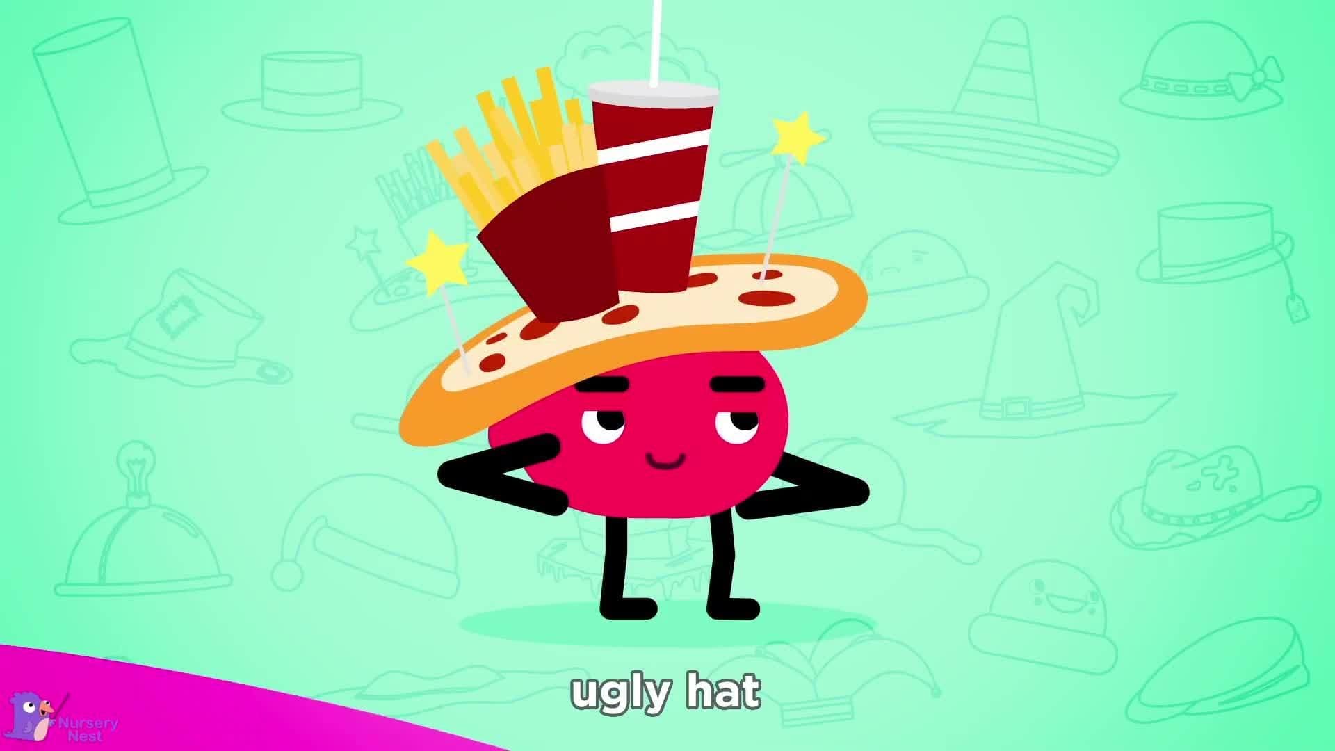 Big Hat Small Hat | Opposites Song
