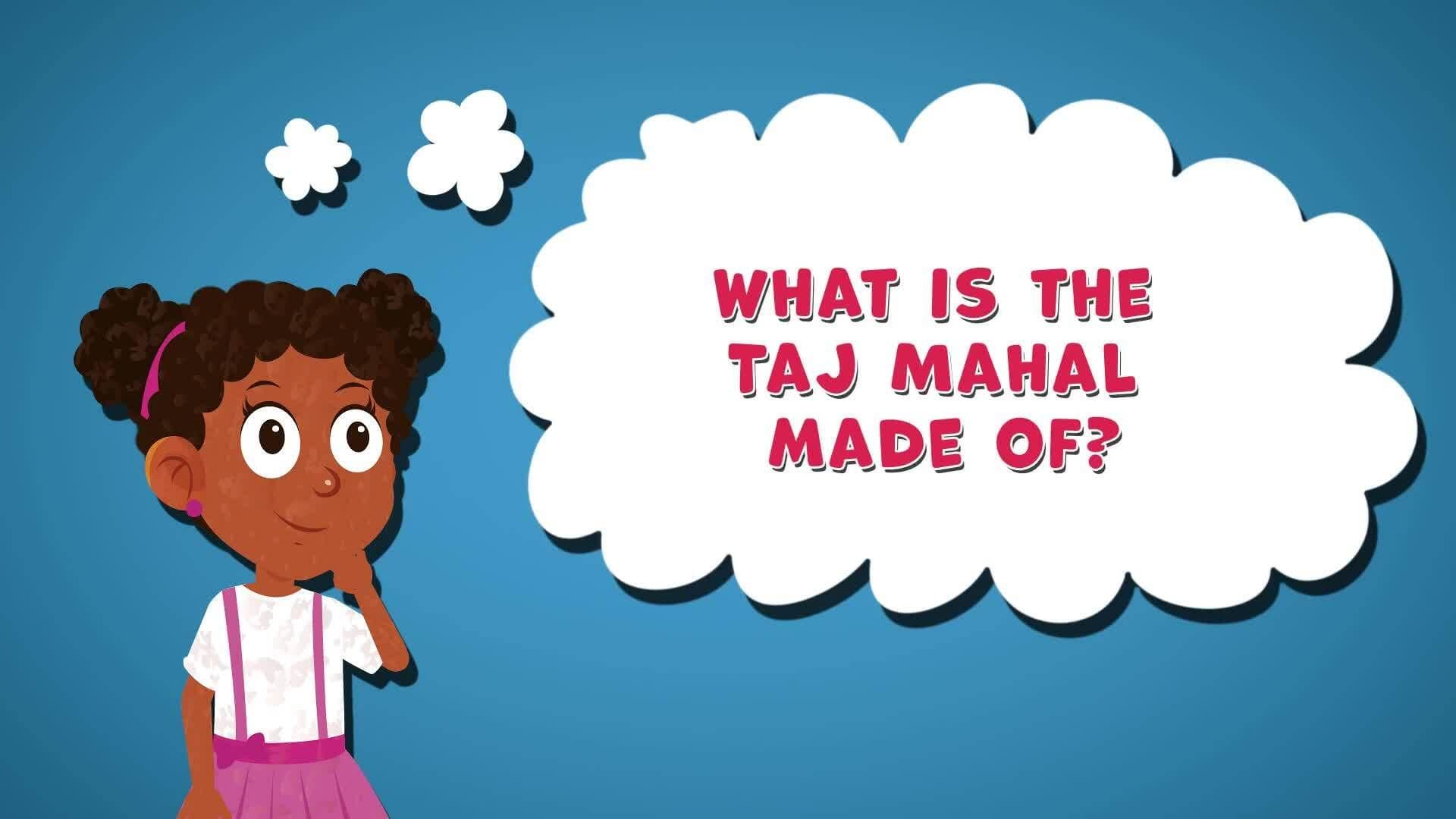 I WONDER - What Is The Taj Mahal Made Of?