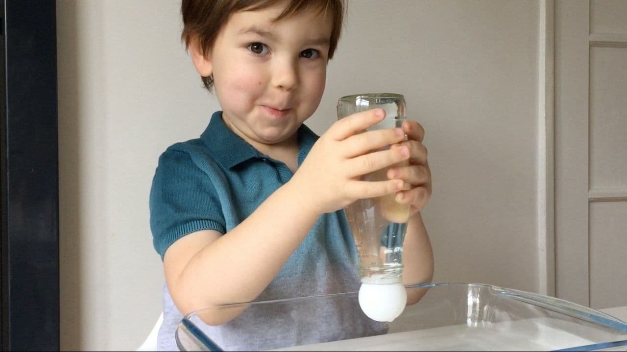 Science Experiment: Anti-Gravity Ping Pong Ball