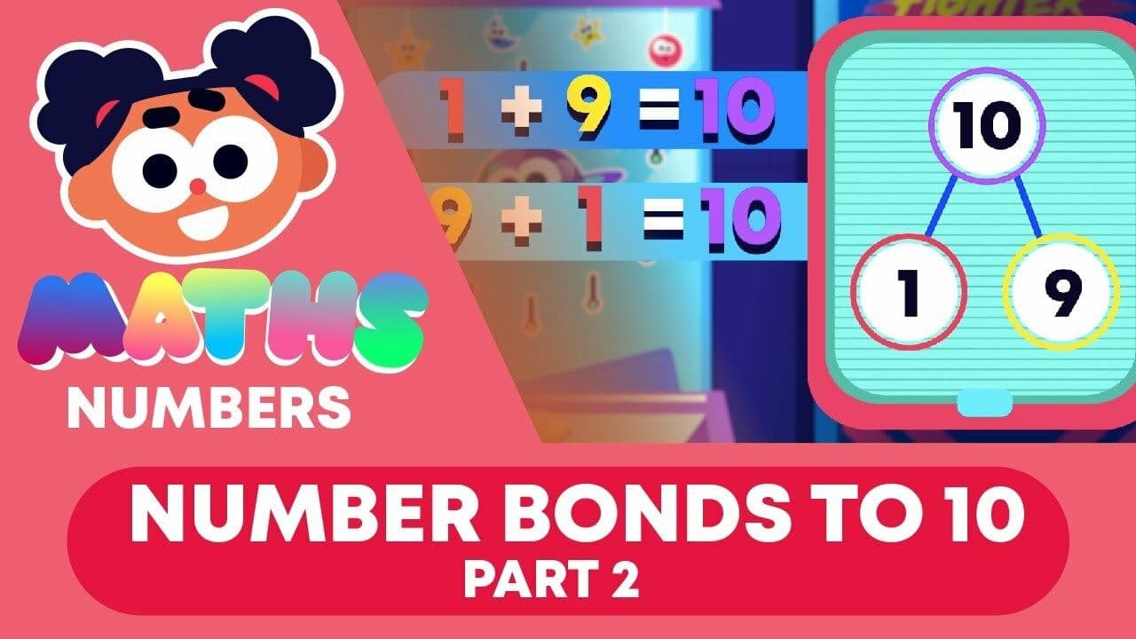 Number Bonds to 10 Part 2| Numbers | Y1 Maths | FuseSchool Kids