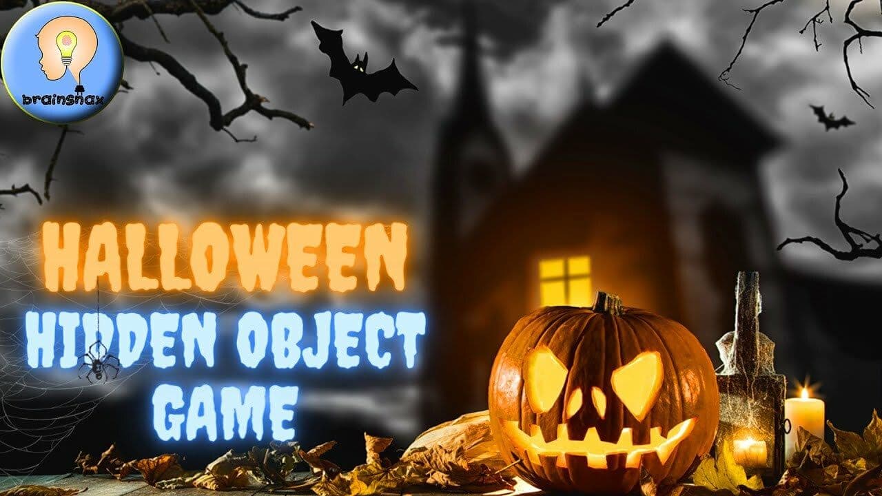 Halloween Hidden Picture Game | Vocabulary Game | Spot the Difference