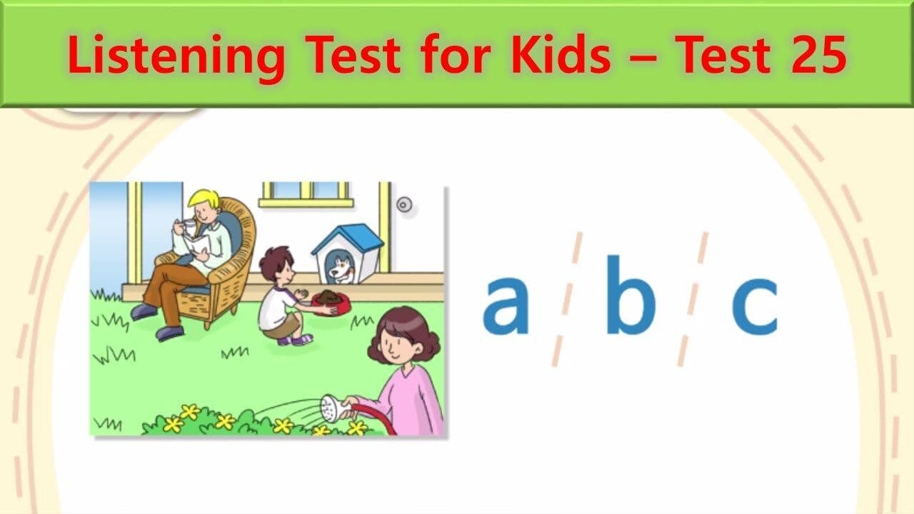 Listening Test 25