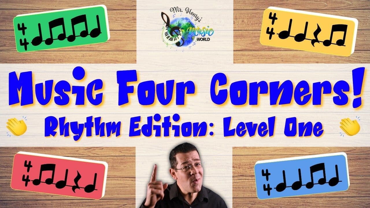 Four Corners Music Game: Rhythm Edition [Level One]