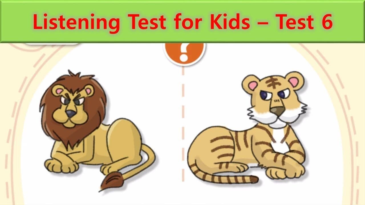 Listening Test 6