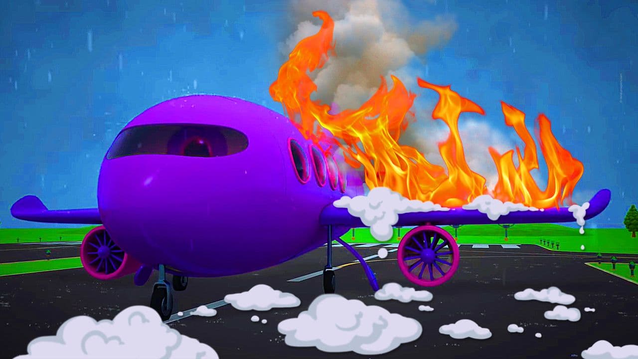 Big Plane In The Storm
