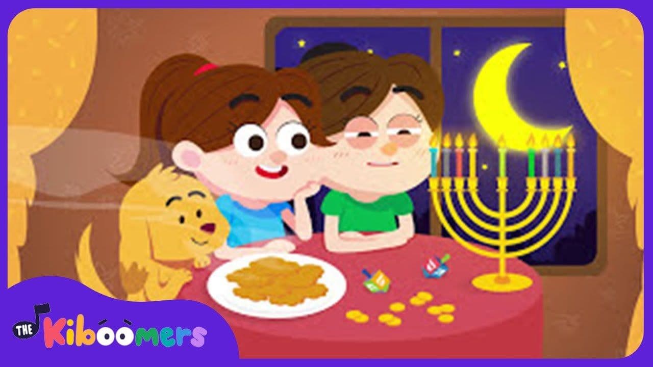 Light the Candles Bright | Hanukkah Song for Kids | Chanukah Song | The Kiboomers