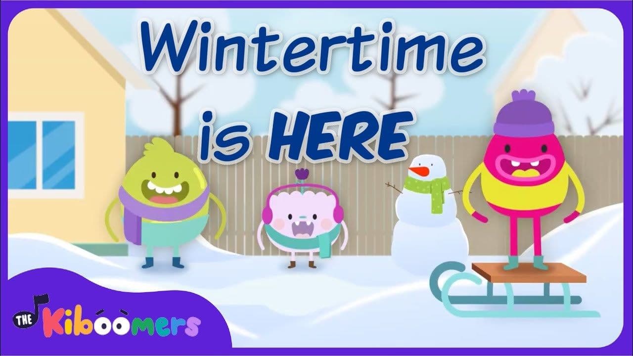 Wintertime is Here Song | The Kiboomers | Kids Songs | Seasons | Winter Song for Kids