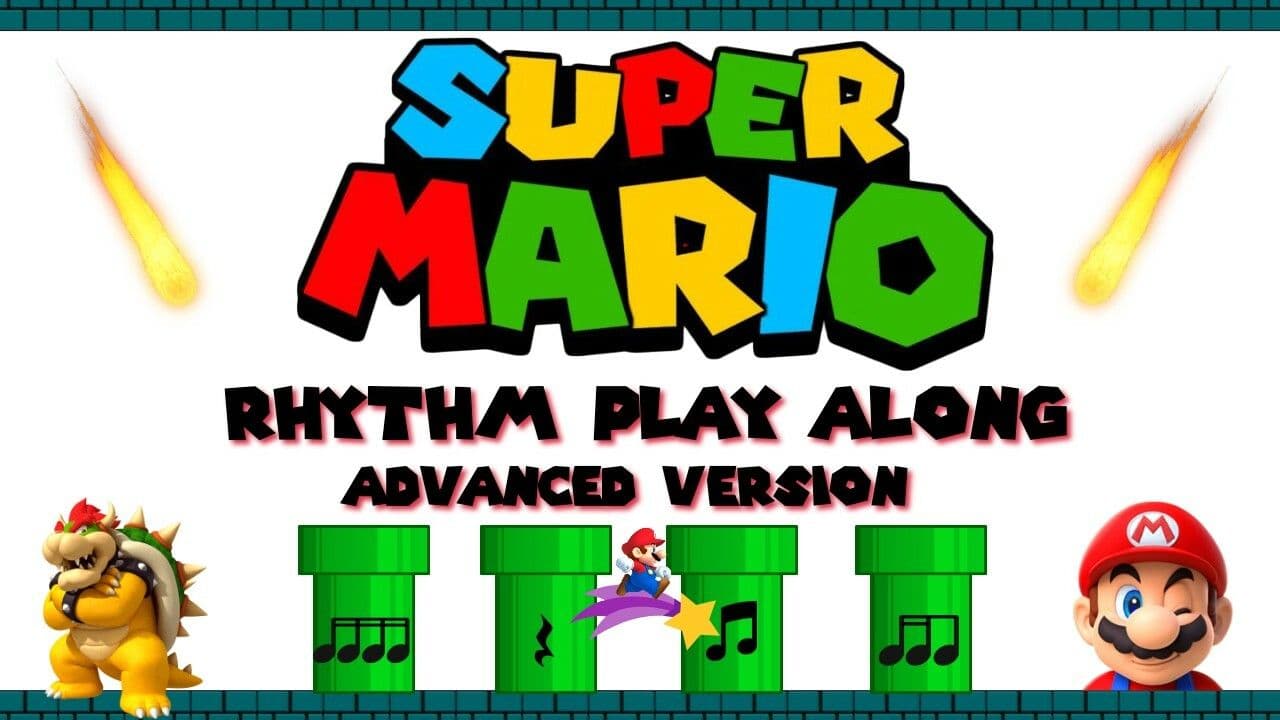 Mario Rhythm Play Along: Elementary Music Class [Advanced Version]