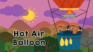 Hot Air Balloon - Up up away