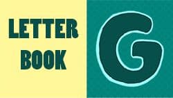 Introduction to letter G  