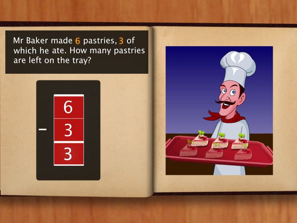 Word Problems on Subtraction
