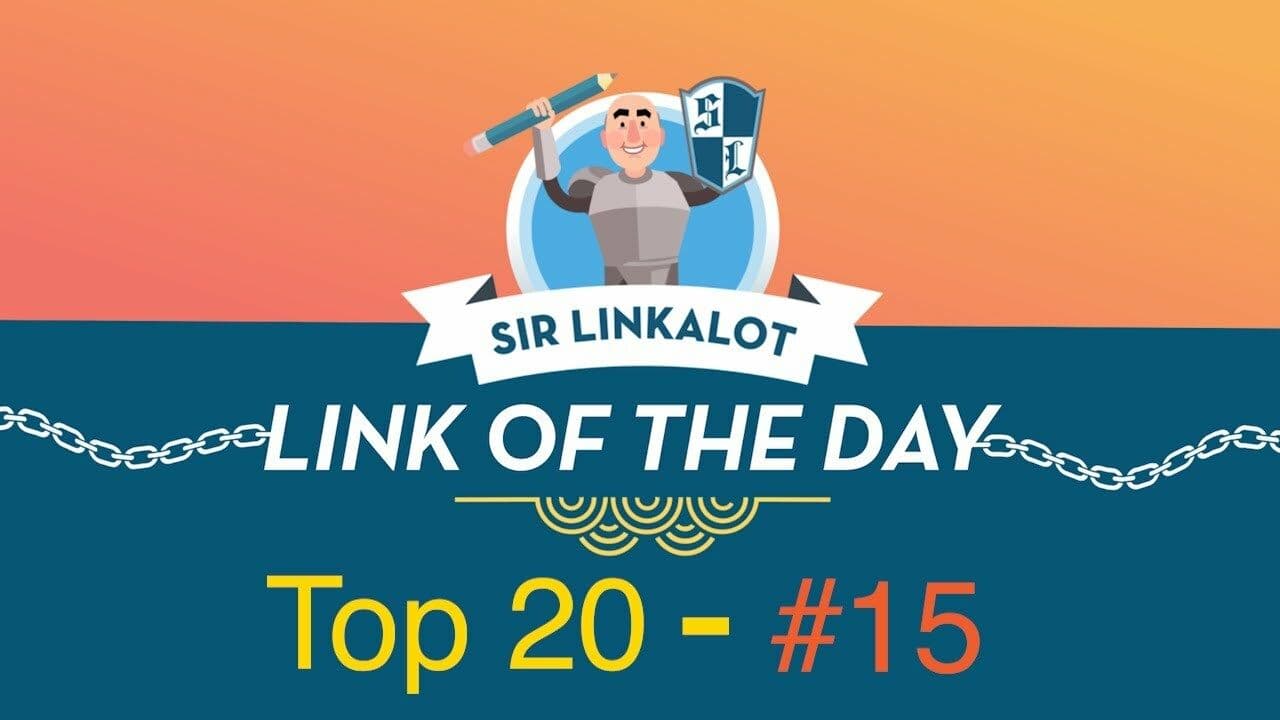 Link of the Day #15 - Sir Linkalot (#Homeschooling, #Revision, #Learning)