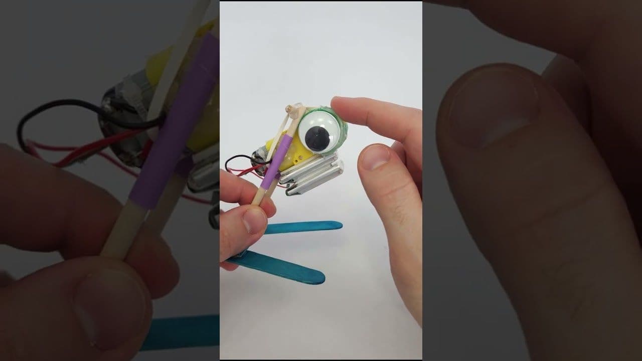 Mini Jumping Robot: How it Works