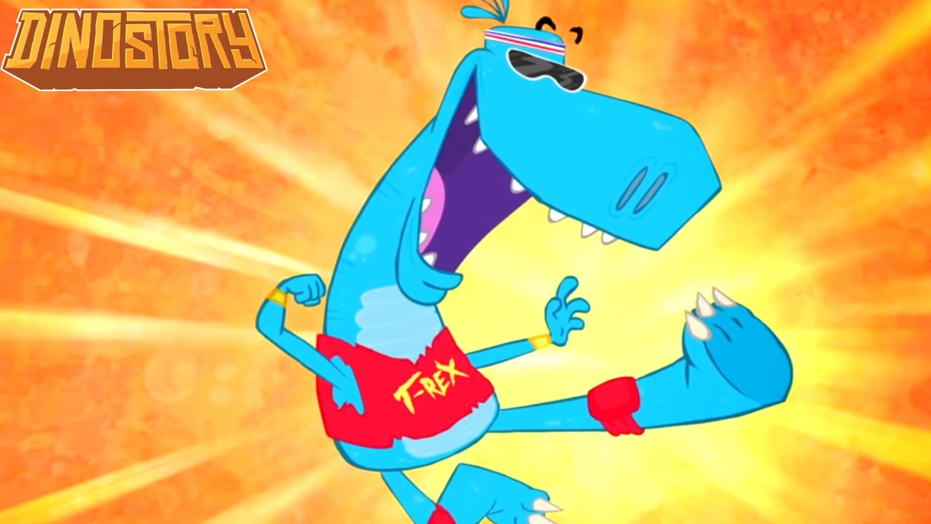 T-Rex - Wrestling Dinos