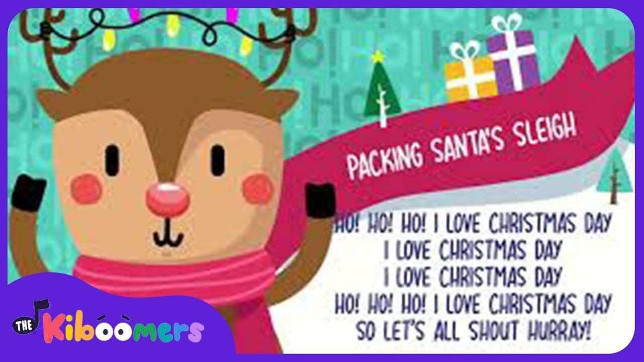 Packing Santa's Sleigh | Christmas Song for Kids | The Kiboomers | Santa Claus | Preschool