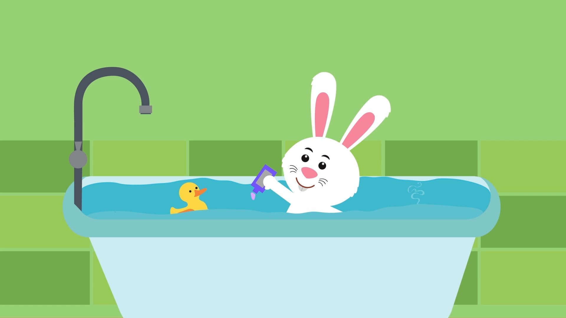 Bath Time For Romi