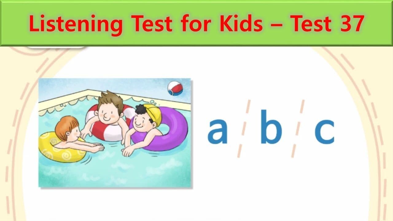 Listening Test 37