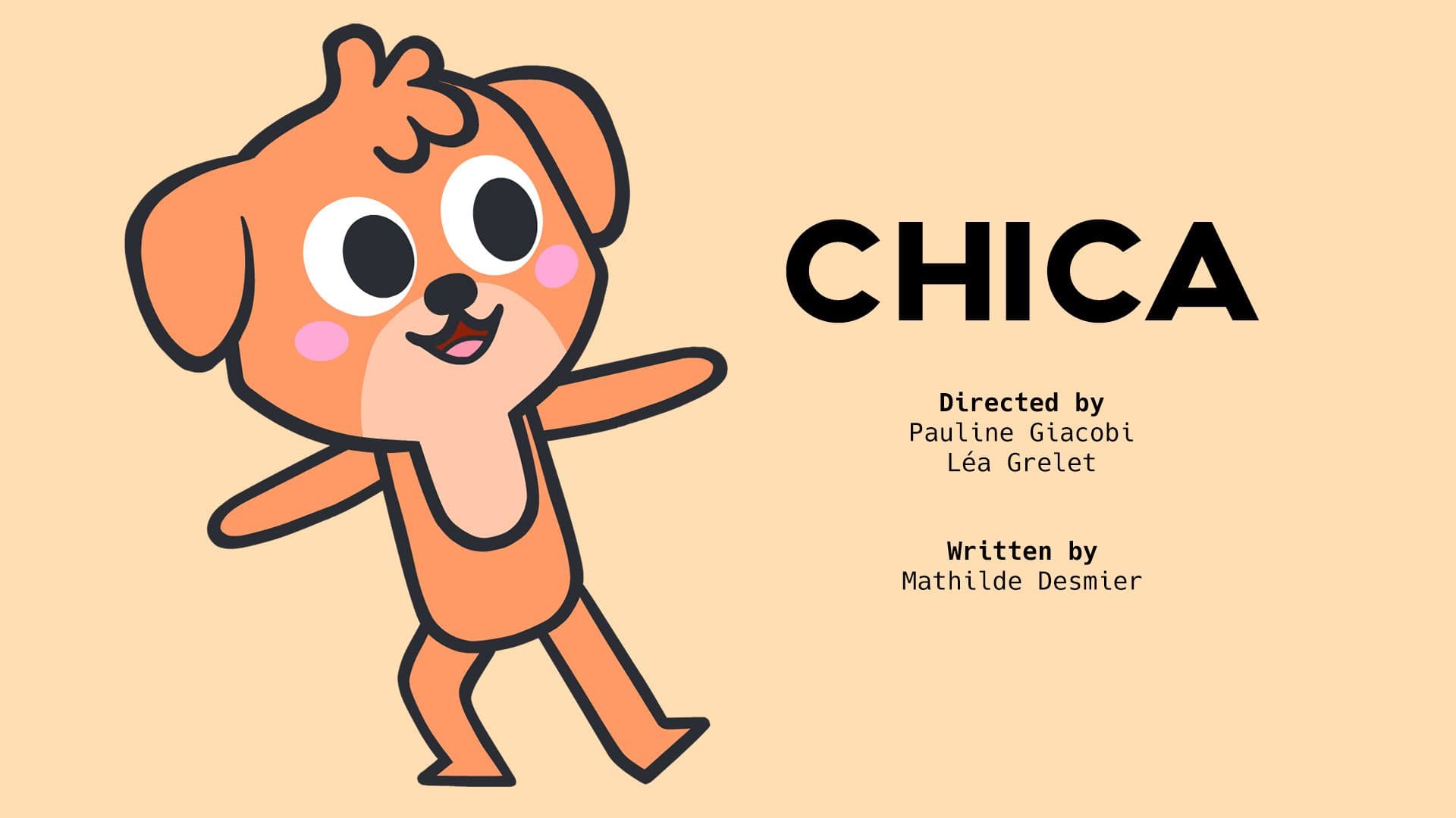Chica the dog
