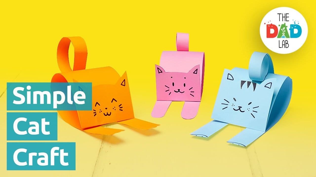 DIY Craft: Paper Cat