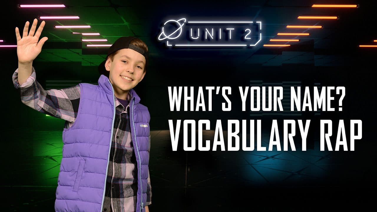 What's your name?: Part 4 - Vocabulary Rap