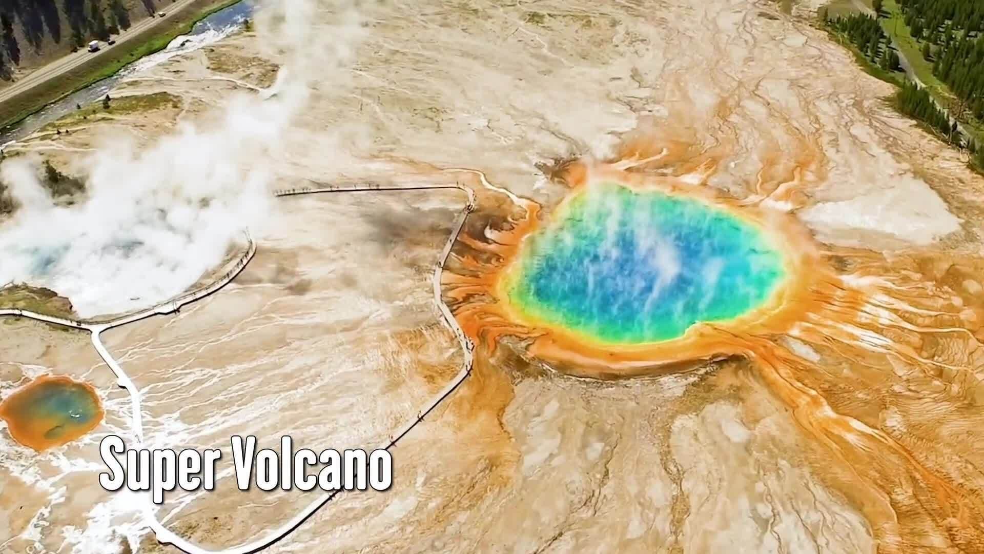 The Supervolcano Under Yellowstone National Park