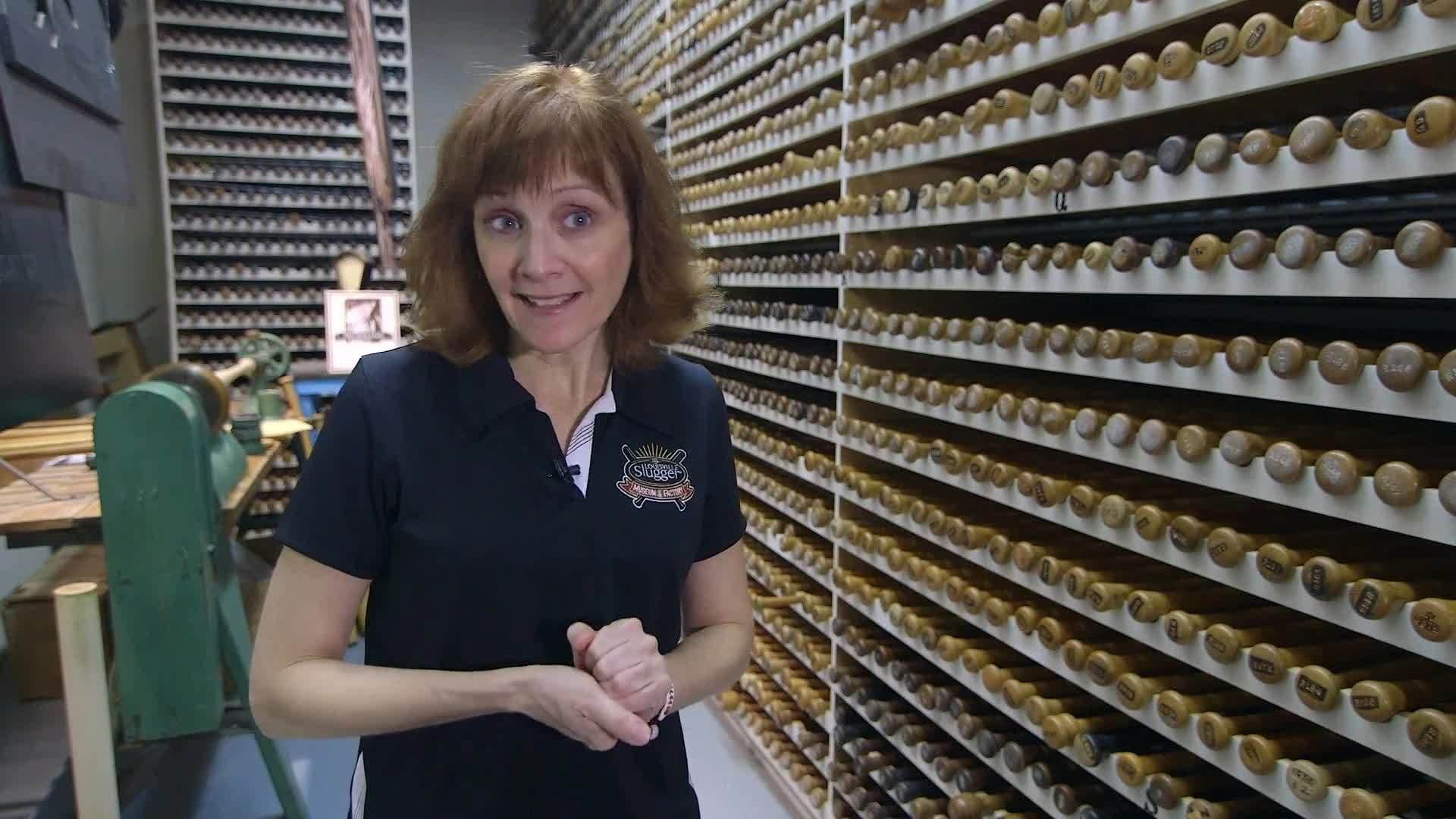 Inside the Louisville slugger baseball bat museum and factory