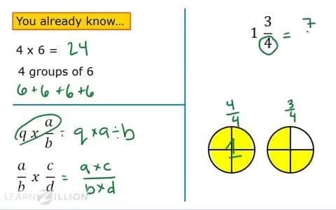 Solving Mixed Number Multiplication Problems with the Standard Algorithm