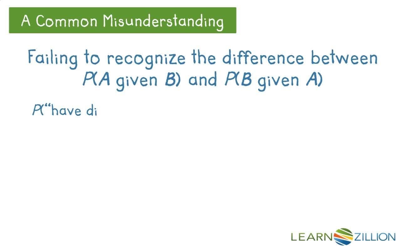 Determining Independence of Events: Comparing Conditional and Simple Probabilities