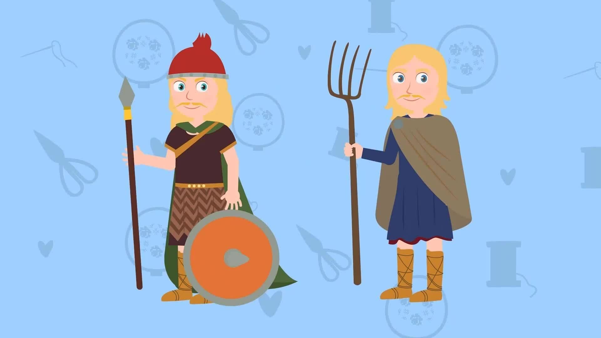 I WONDER - What Jobs Did Anglo-Saxons Do?