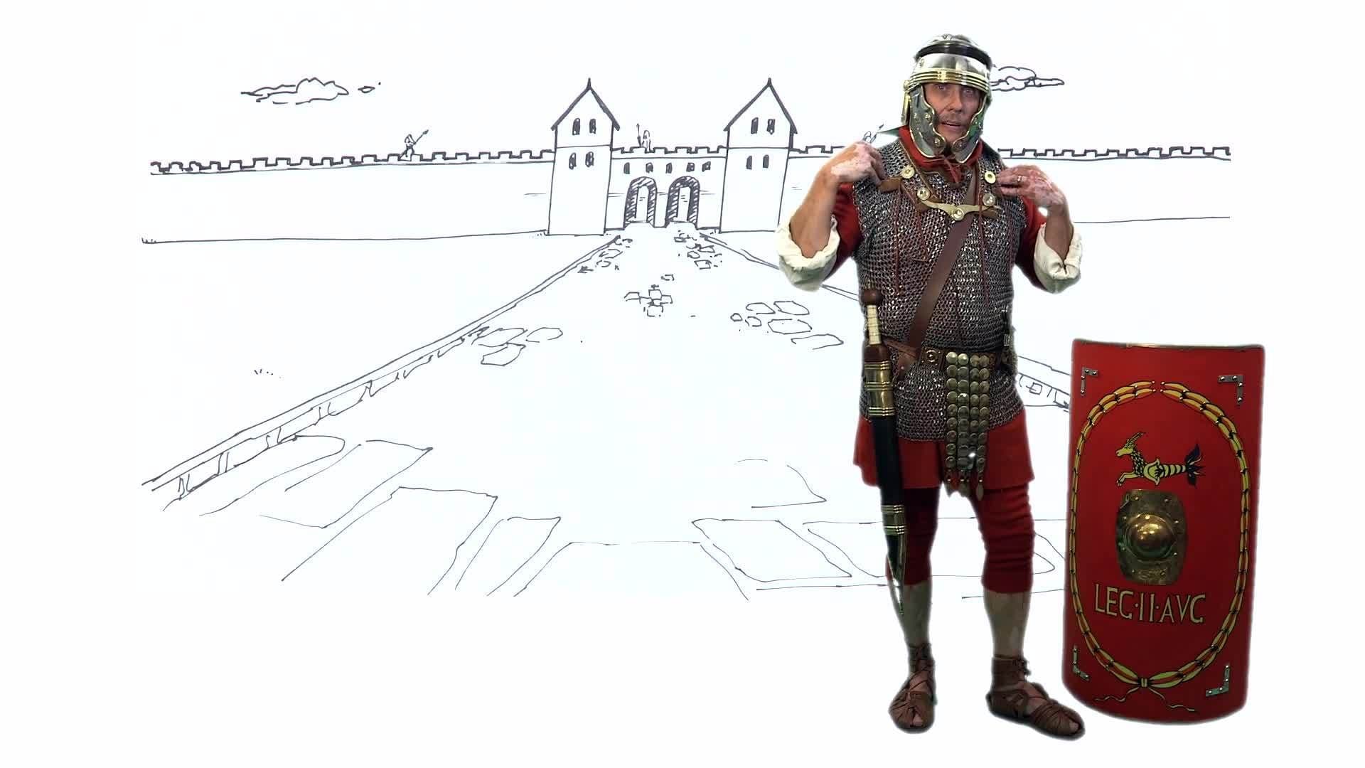 Roman armour - lorica hamata