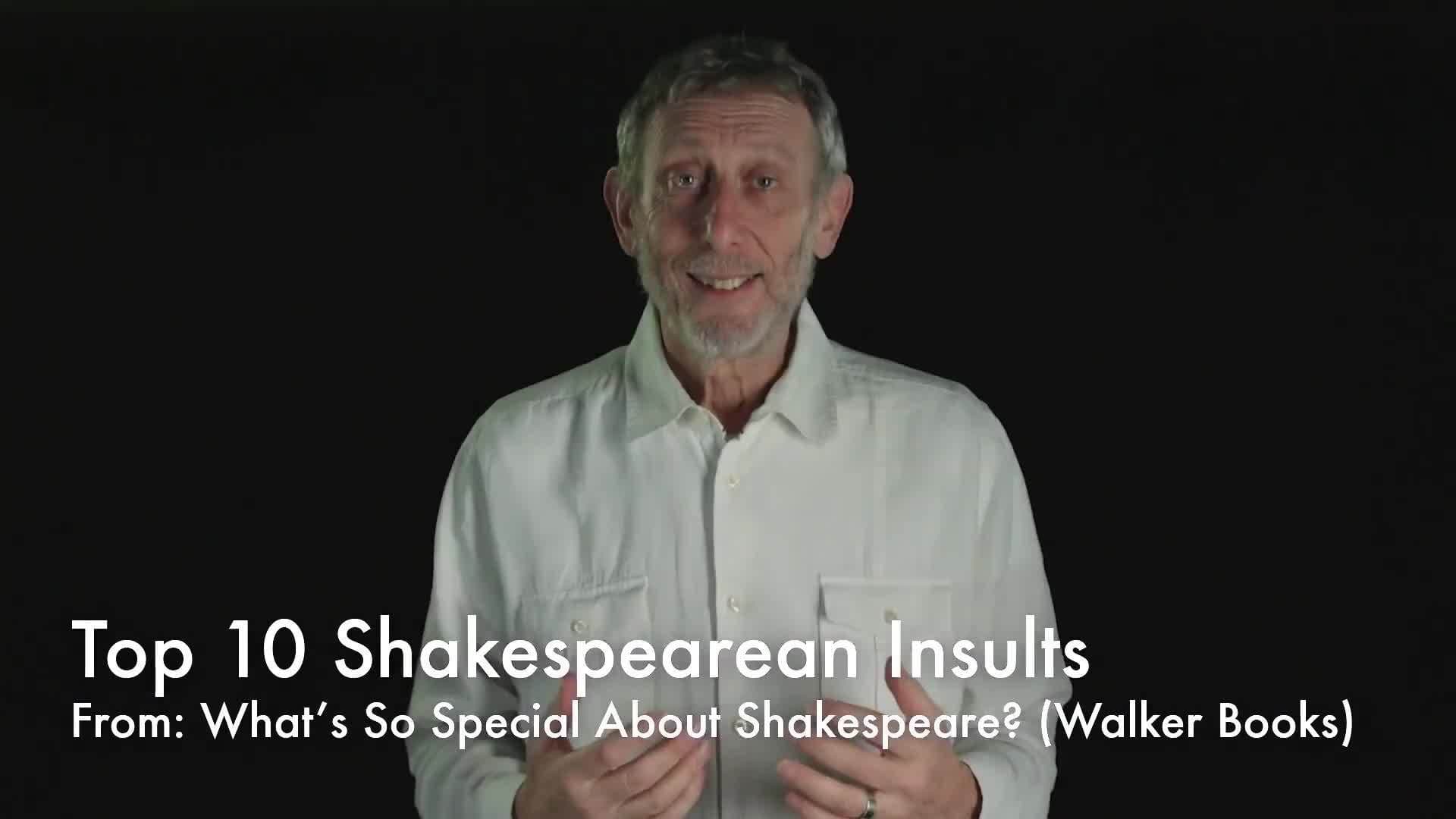 Top 10 Shakespearian Insults | BOOK