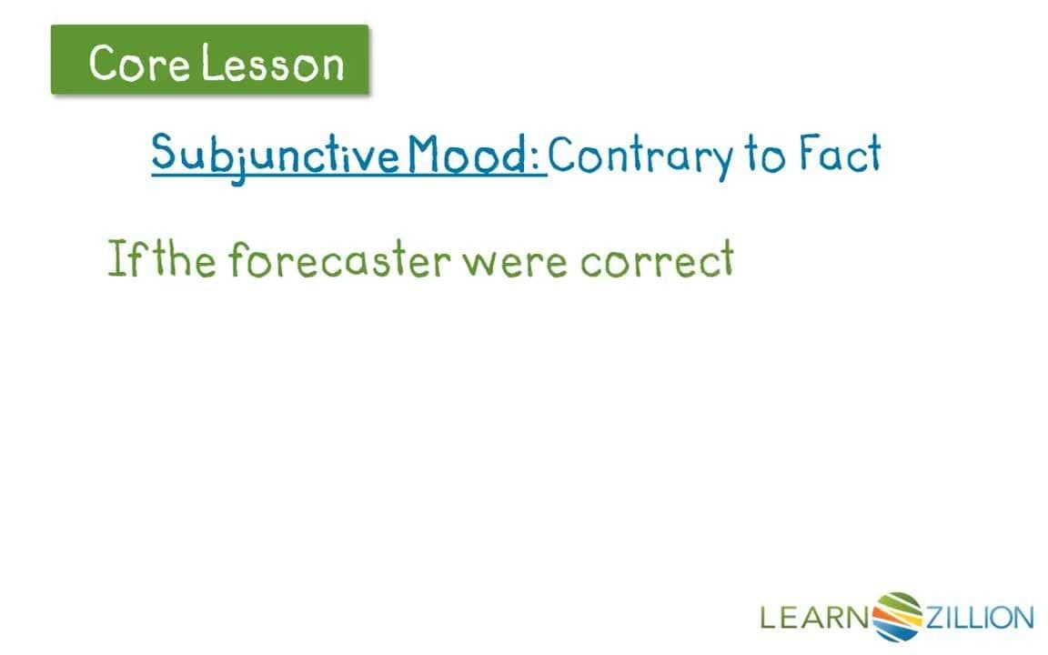 Recognizing and Expressing Ideas Contrary to Fact: Understanding If Clauses
