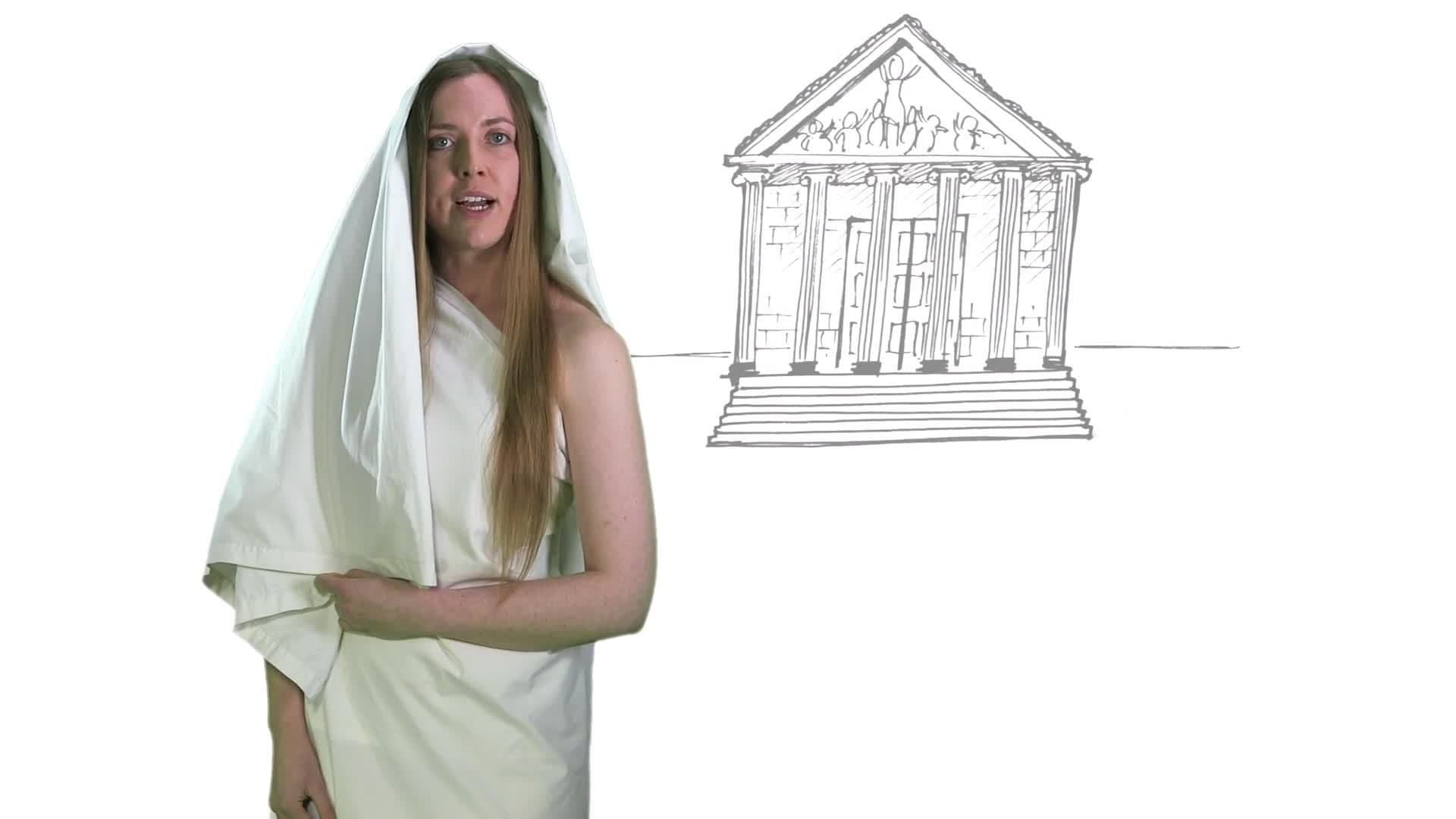 Roman priestess