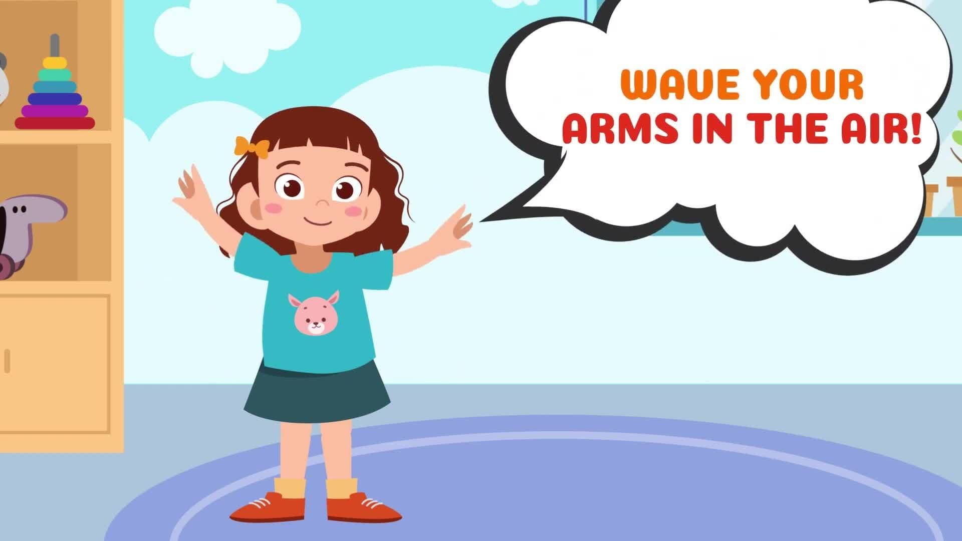 Simon Says Musical Brain Break Game for Kids!