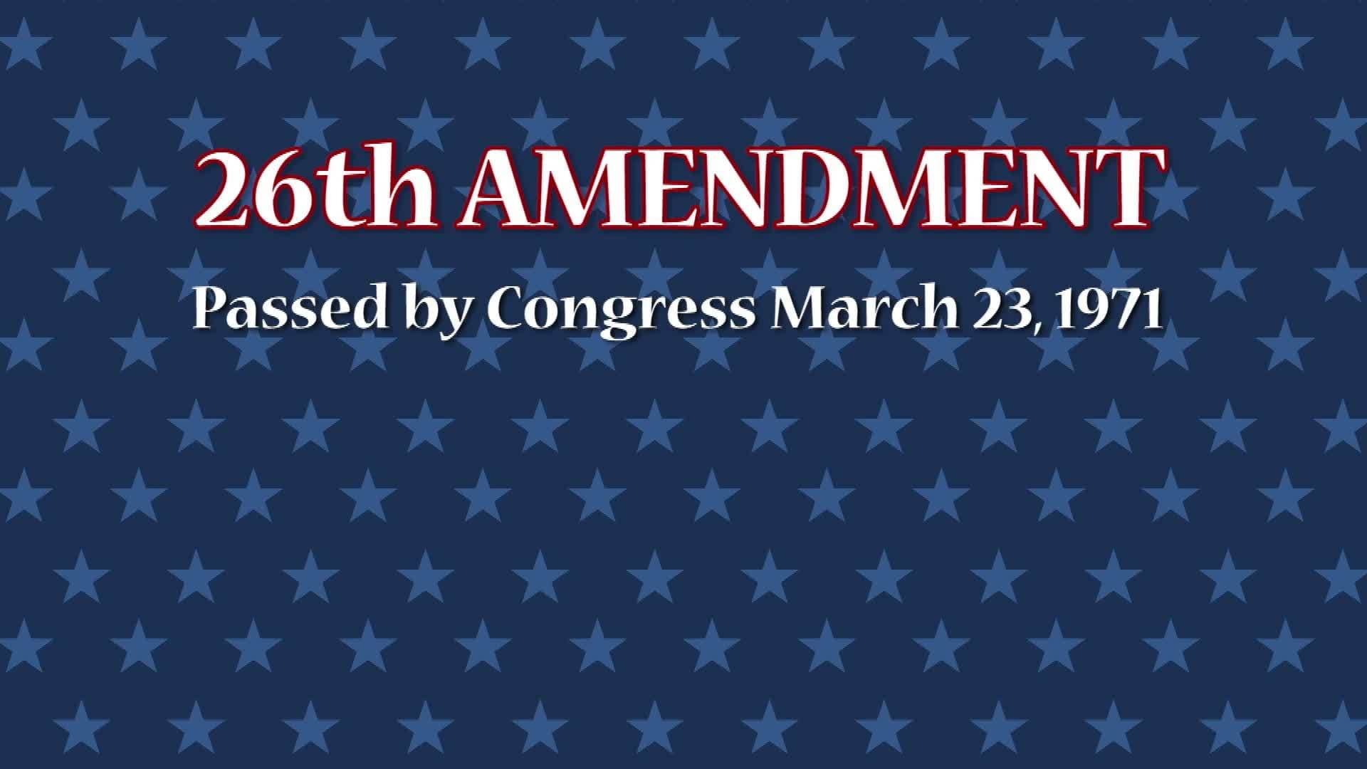 History Kids: Constitutional Amendments 25 - 27
